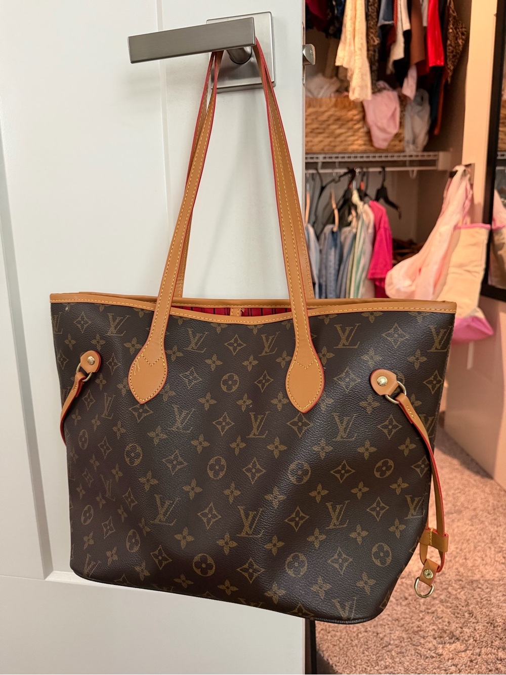 Brown Monogram Neverfull Tote